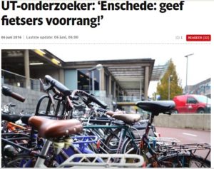 News Tubantia Enschede Fietsers